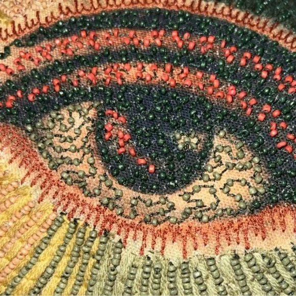 John Derian for Target Evil Eye Beaded Pillow - Picture 4 of 9